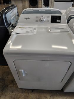 Whirlpool electric white dryer