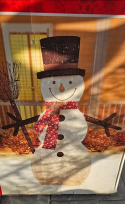 6 ft LED SNOWMAN