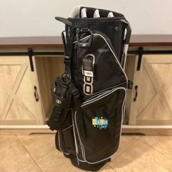 New Ogio Orbit Golf Cart Bag - Black