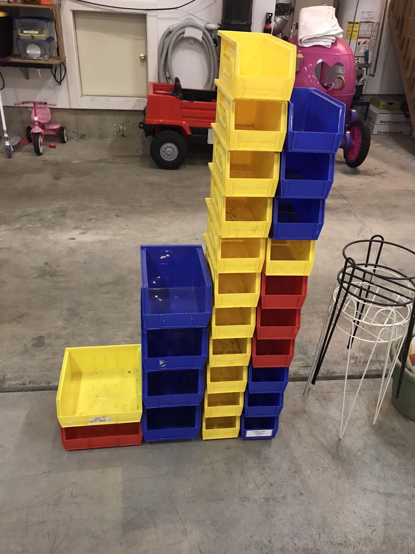 Storage containers and shelf!