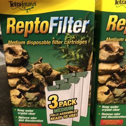 7 Turtle Tank Filters & Pump 
