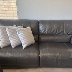 Reclining Leather Sofas 3 Piece 