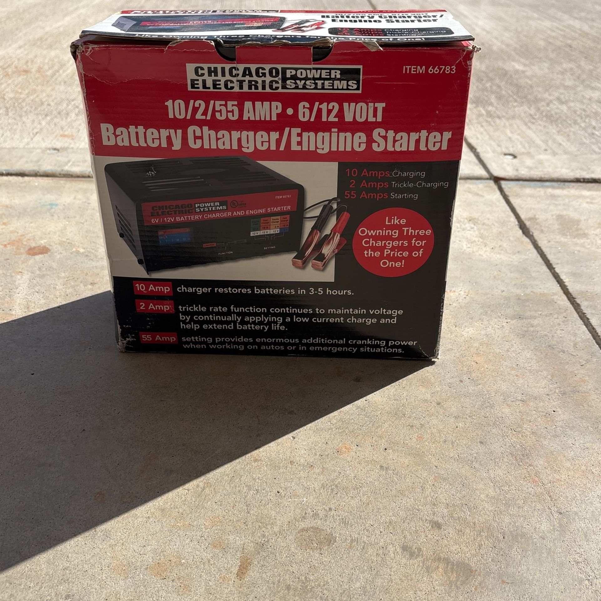 Battery Charger/engine Starter