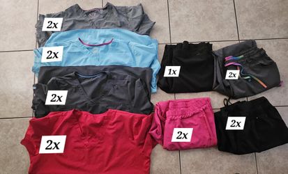 Scrub Tops And Bottoms 2x