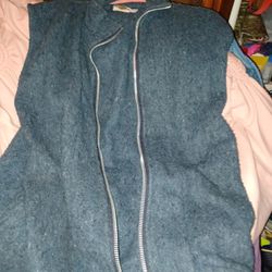 Men's XL. Vest  Blue  For  MAN OR A WOMAN 