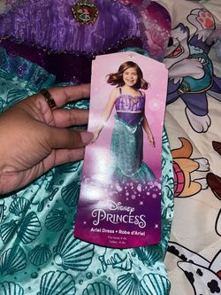 Disney Princess  Ariel dress size 4-6