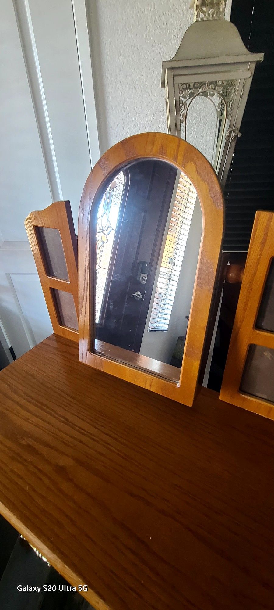 Vintage Vanyti Desk With Mirror