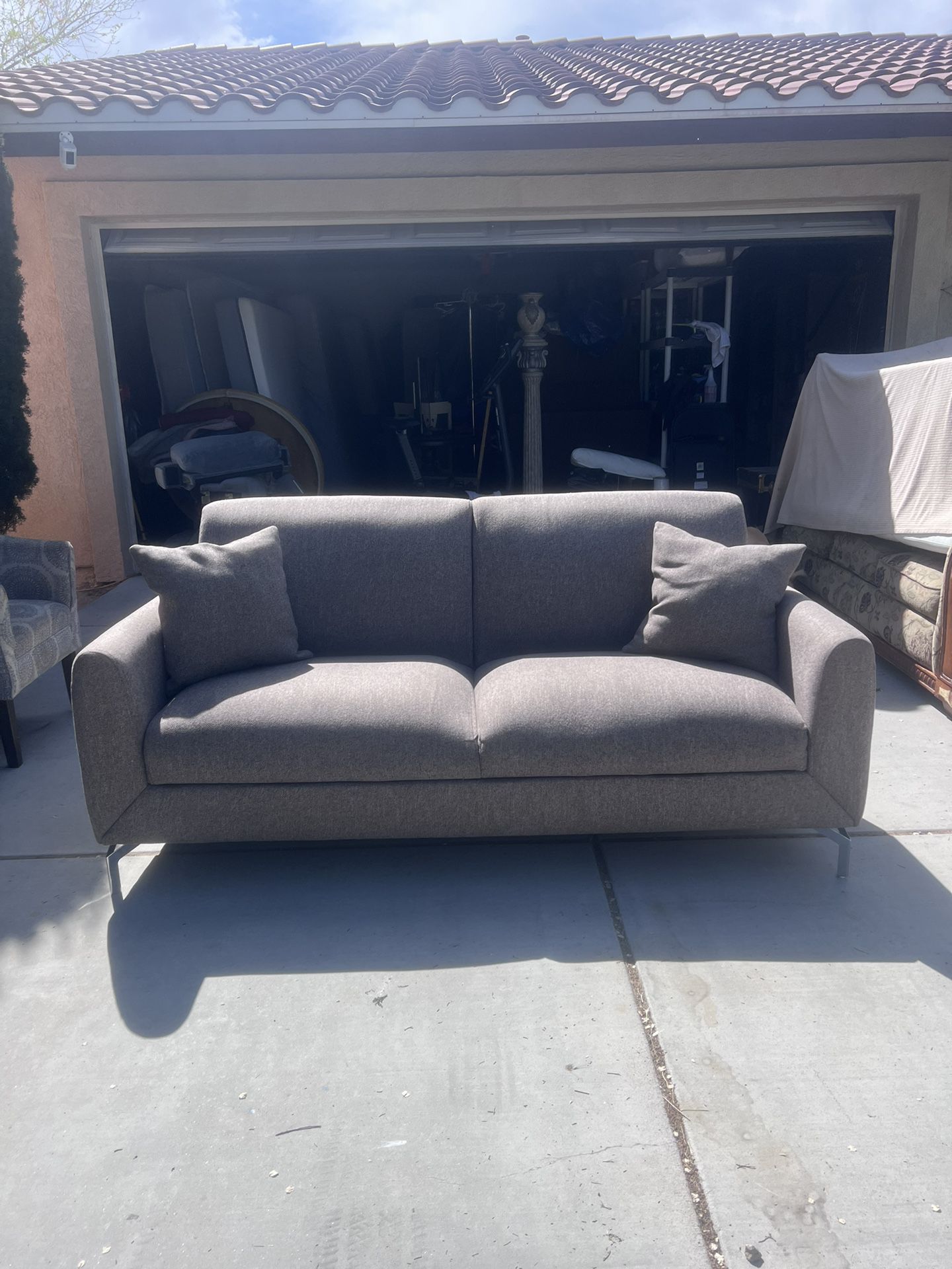 Gray Single Sofa! 