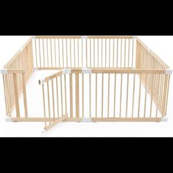 248 HARPPA Grovi Playpen, GREENGUARD Gold Certified – 71.5 x 79.5 inch