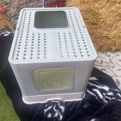 Top Open Cat Litter Box