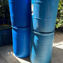 Barriles De Plástico Vacíos Para Reusarlos 
