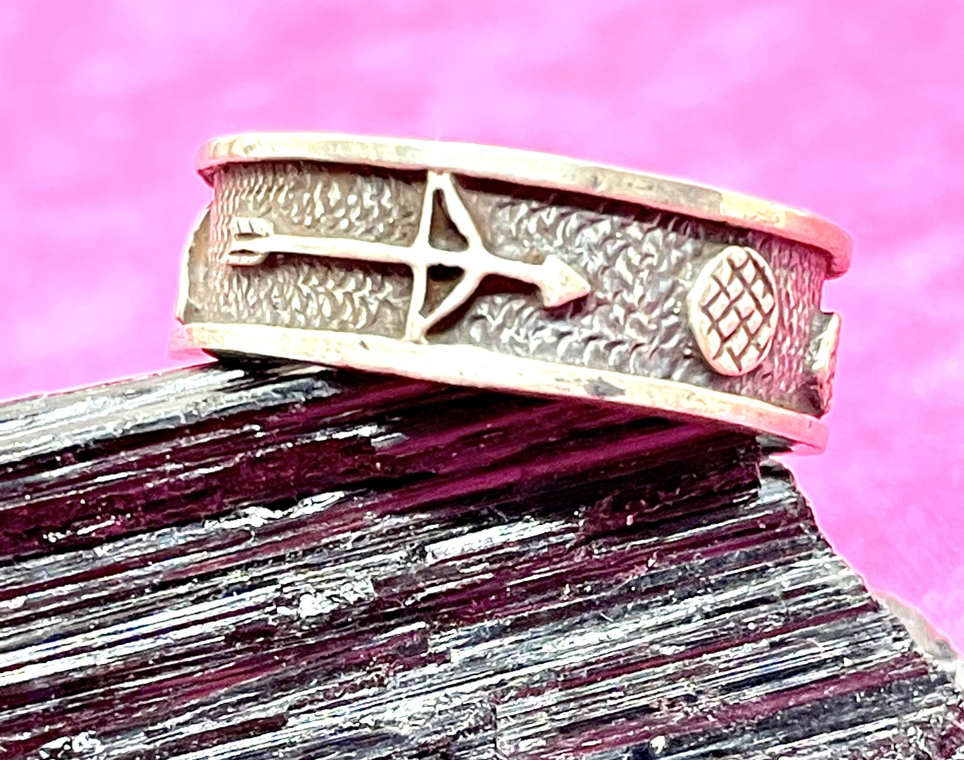 European Silver Sports Band Sz 11