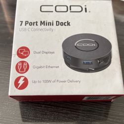 Codi 7 Port Mini Dock
