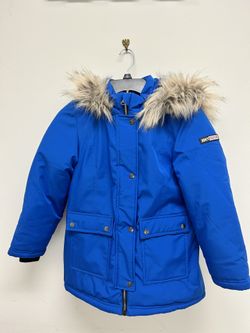 JUICY COUTURE KIDS MEDIUMJACKET WITH FUR LINED HOOD