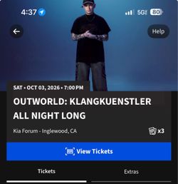 3 klanghuestler tickets for sale