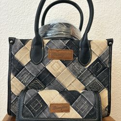 Wrangler Denim Totes + Wallet