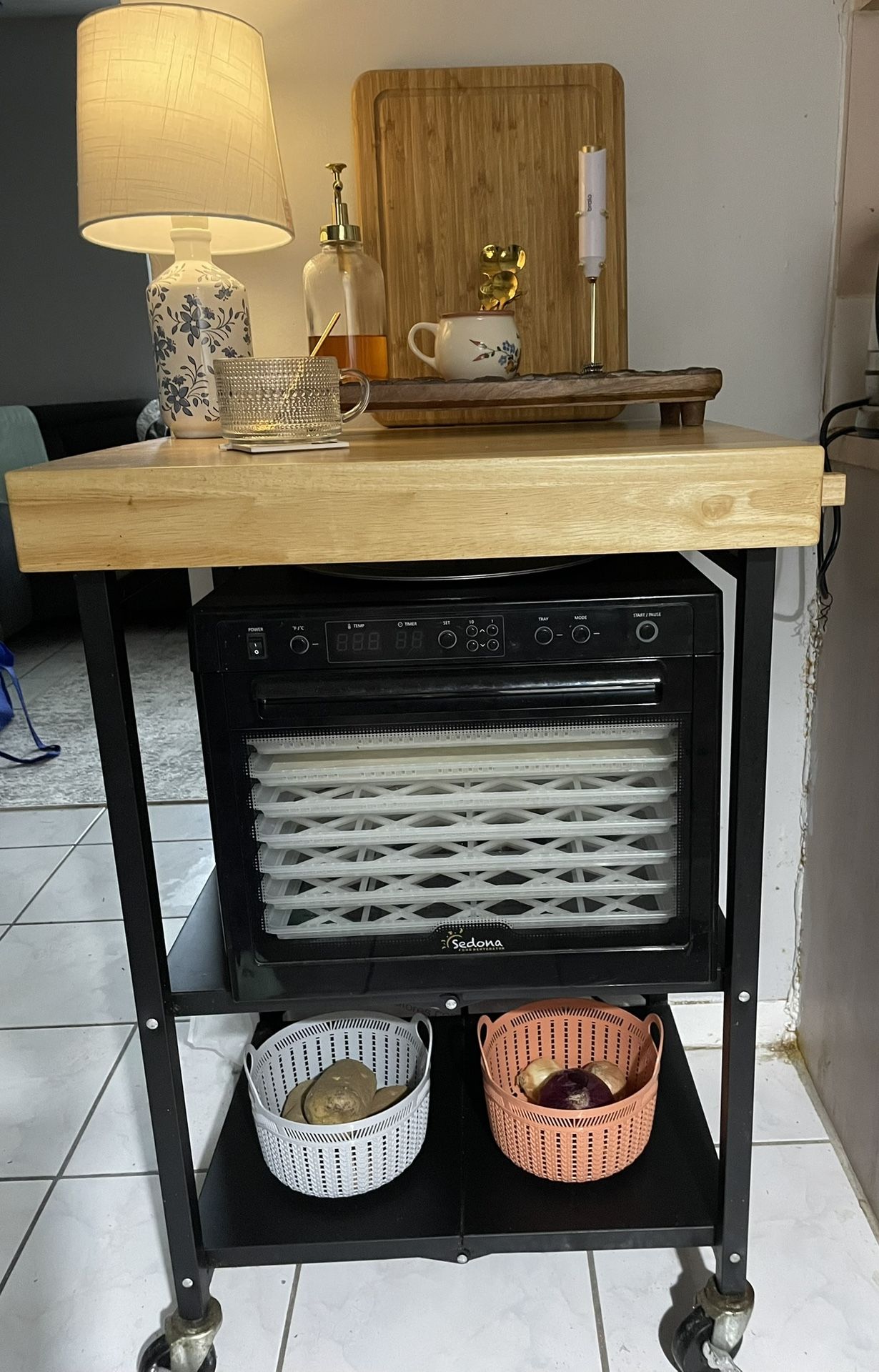 Foldable Kitchen Island