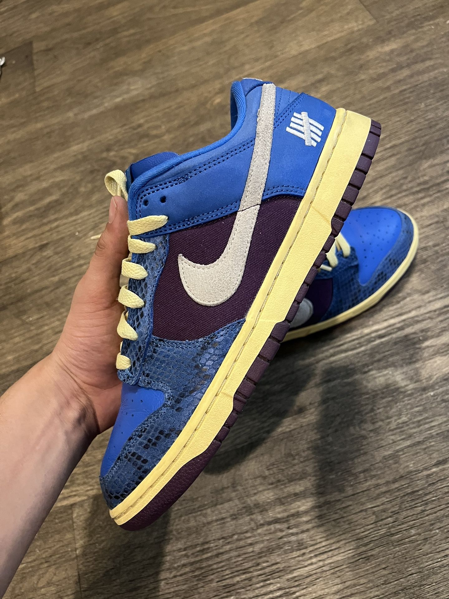 Nike Dunk x undefeated Size9.5