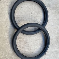 24” GT Slick Tires (black) Cruiser Bicycle Bmx Bike Se Racing SoCal Flyer 