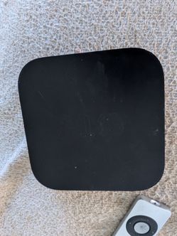 Apple TV with remote