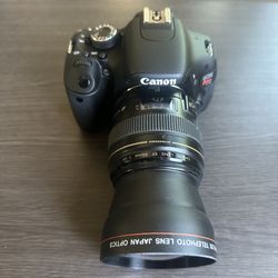 Canon EOS & 85mm Full Frame f/1.8 Lens 