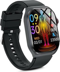Health Smart Watch for Men Women, 1.87'' Large Display Fitness Watches