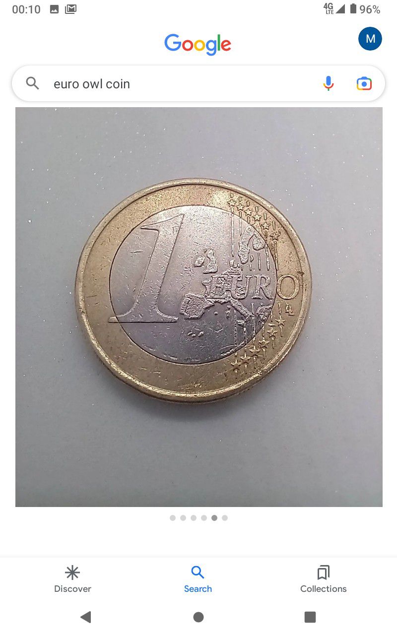 2002 Euro 1$ Rare S In Star Coin