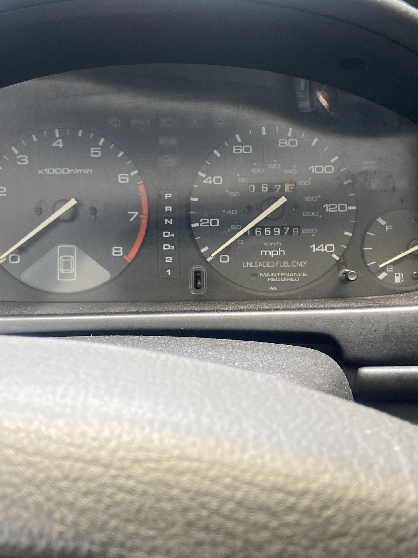 1997 Honda Coupe (black)