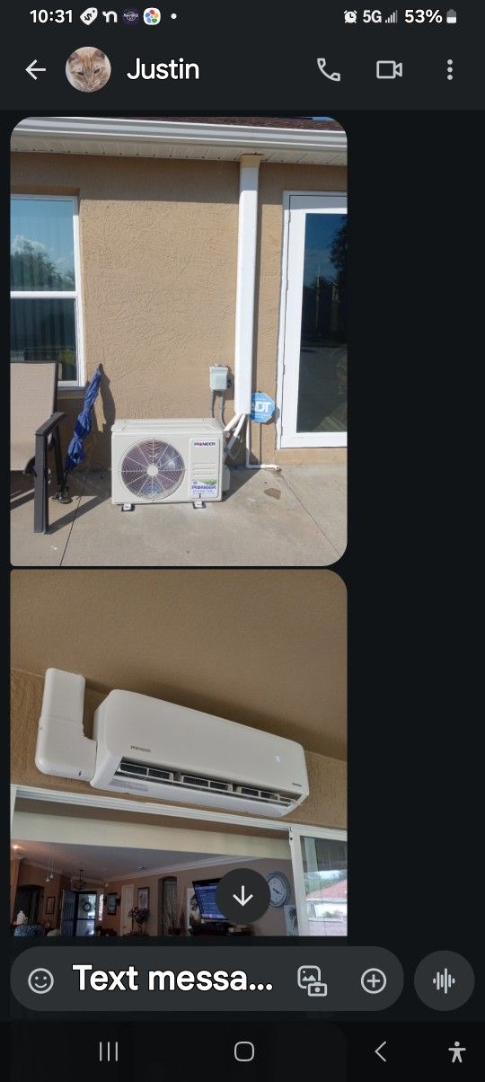 15,000 BTU Air Conditioner With Heat Used