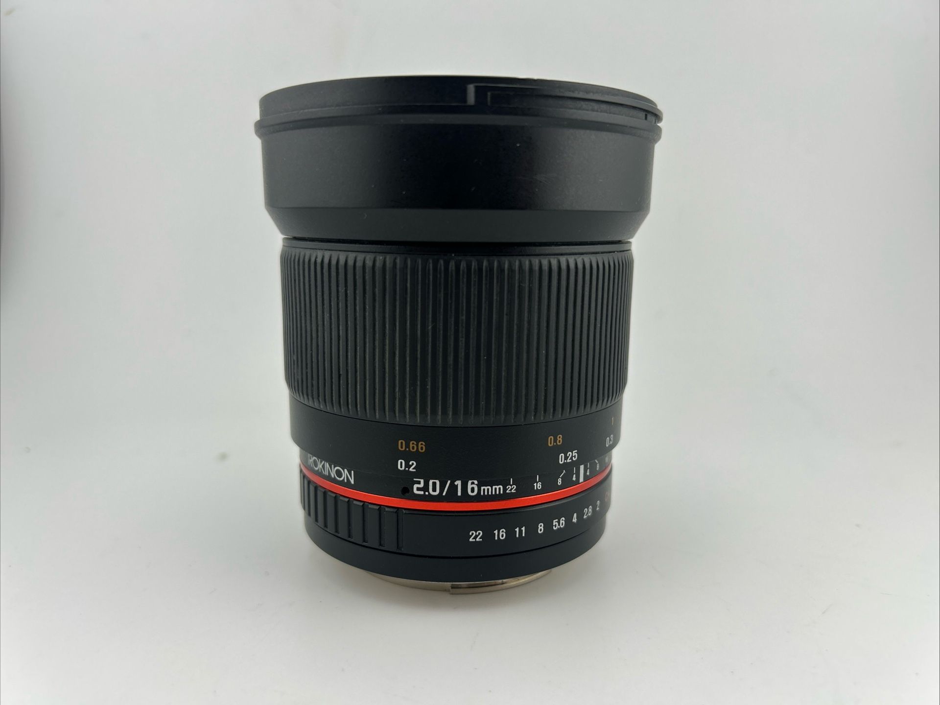 Rokinon 16mm T2.2 ED AS UMC CS Cine Wide Angle Prime Lens For Canon EF~ Read