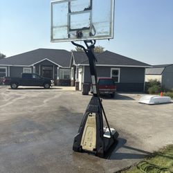 Free Spalding Beast, Mobile Basketball system