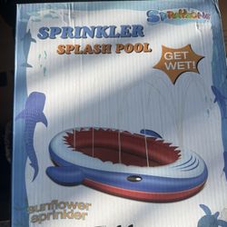 Kids Sprinkler Splash Pool 
