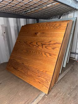 Square Wooden Dining Table Tops 3’x3’FT