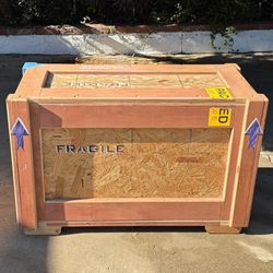 Wooden  Box, for shipping or storage 