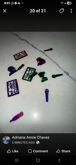 Glitter hair gel supplies
