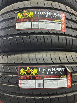 LIONHART 245/40R21 TIRES FOR SALE!!!!