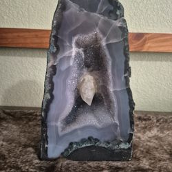 Amethyst With Quartz Crystal 