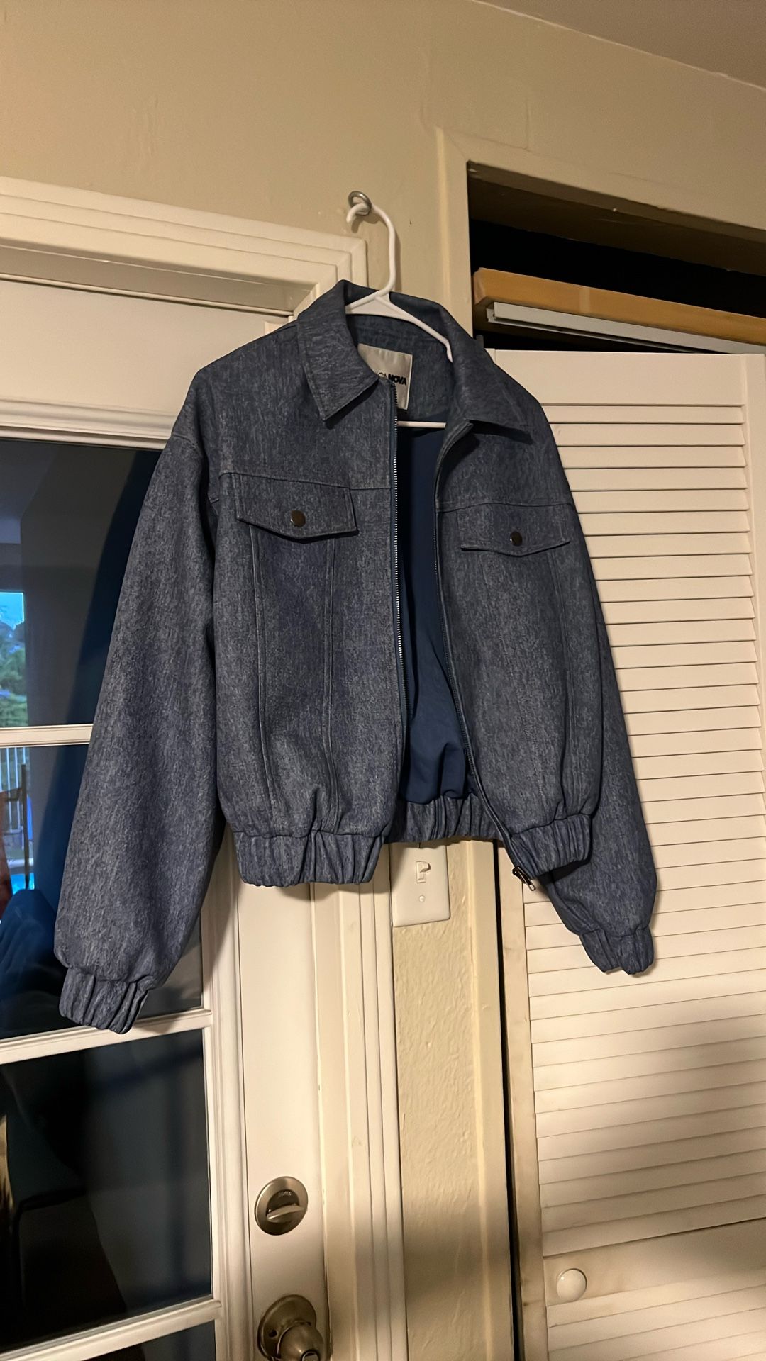 Bomber Jean jacket