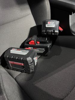 Milwaukee 12Ah battery  price is for each one