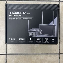 TrailerLife 5” 1080p BackUp Camera New Open Box 