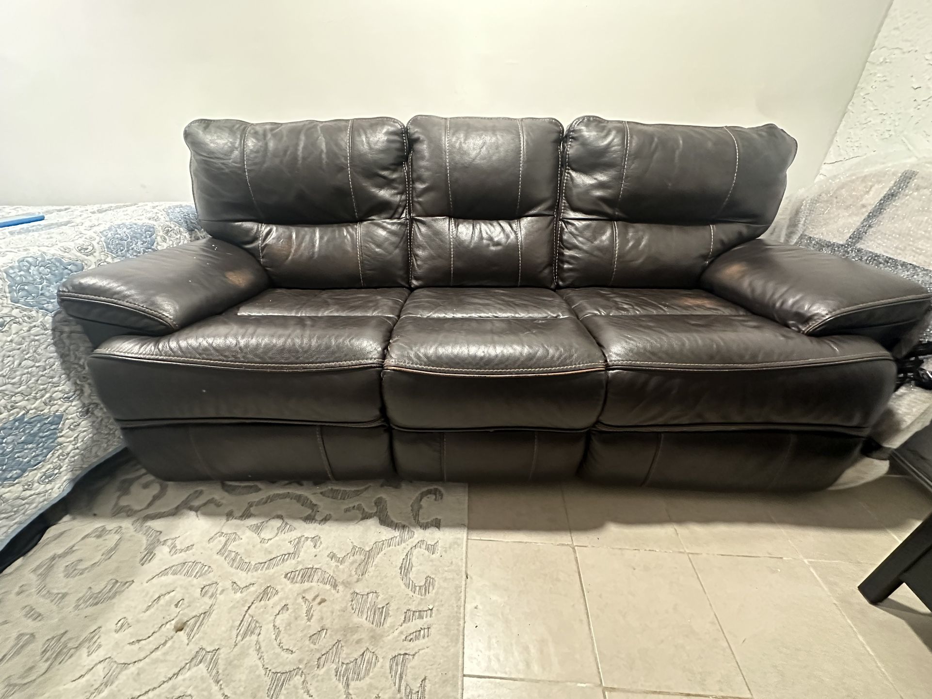Leather Couch