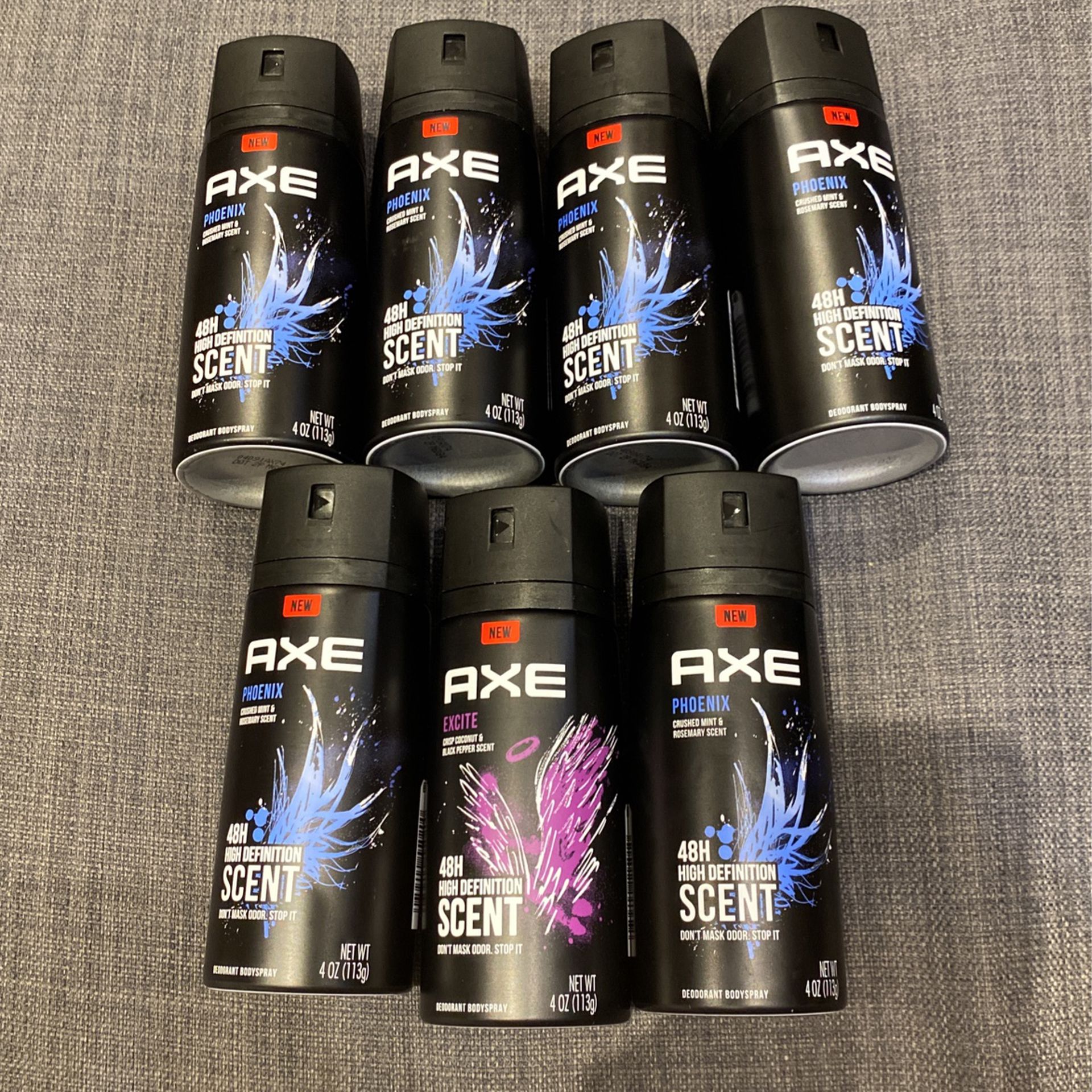 Axe Body Spray Lot Of 7 For $35