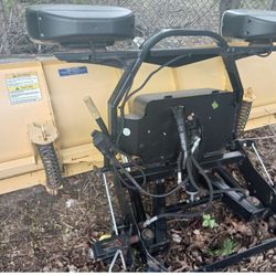 Fisher 7ft Storm Guard Plow With Frame Total Set-up