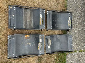 Four 1,000lb Vehicle Dolly Castors