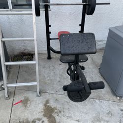 Bench  And Weights 