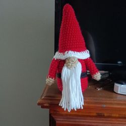 Crochet Santa Gnome 