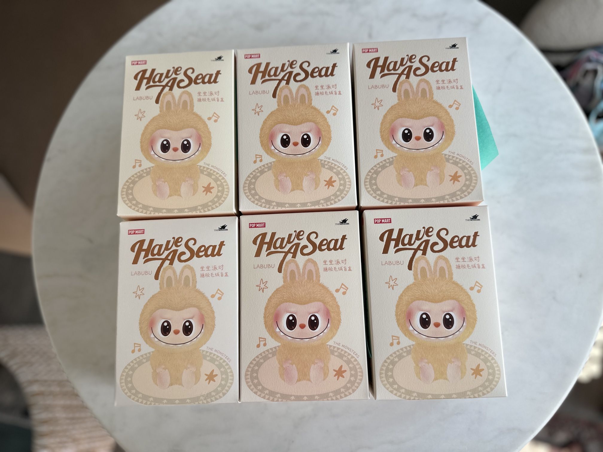 Labubu Have A Seat Vinyl Plush SEALED Package Unopened