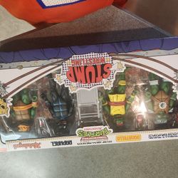 Stump Wrestling TMNT Collectors Set