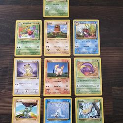 1st Edition Pokémon Cards 1999