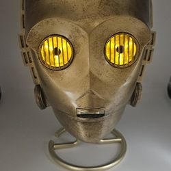 3d Printed C3po Head Star Wars